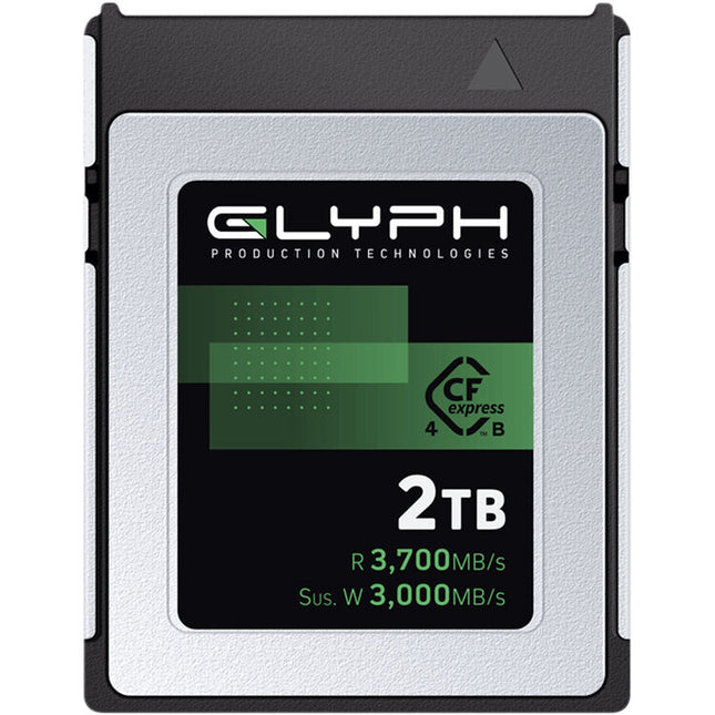 Glyph Technologies 2TB Capture+ Tarjeta de Memoria CFexpress 4.0 Tipo B 3700 MB/s 3500 MB/s 2 Pack