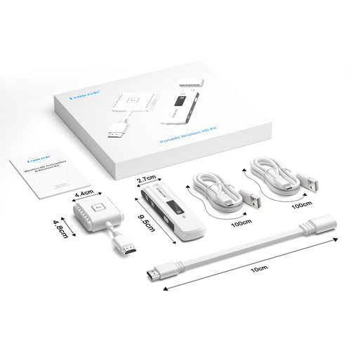 Lemorele P200 Set Transmisor Inalámbrico USB-C 1080p60 Alcance 50m