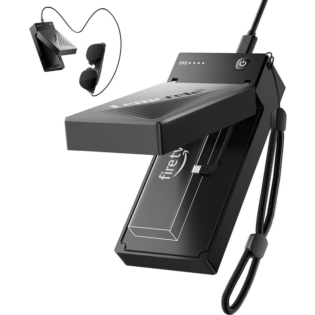 Lemorele HD200 Convertidor HDMI a USB-C portátil 4K UHD 5000 mAh batería