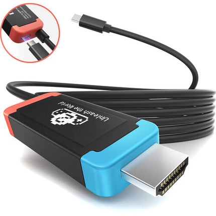Lemorele L100 Adaptador USB-C a HDMI Cable 6.6 4K UHD 60Hz 100W PD