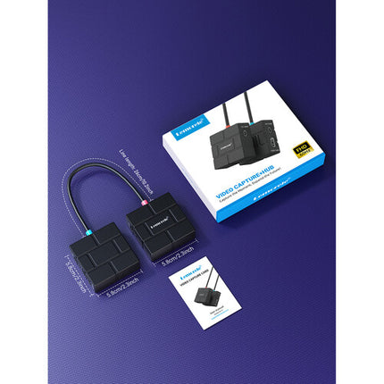Lemorele AC12 USB-C Capturadora de Video HDMI 1080p60 100W PD