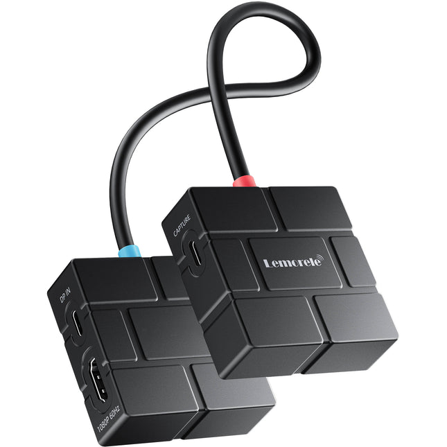 Lemorele AC12 USB-C Capturadora de Video HDMI 1080p60 100W PD