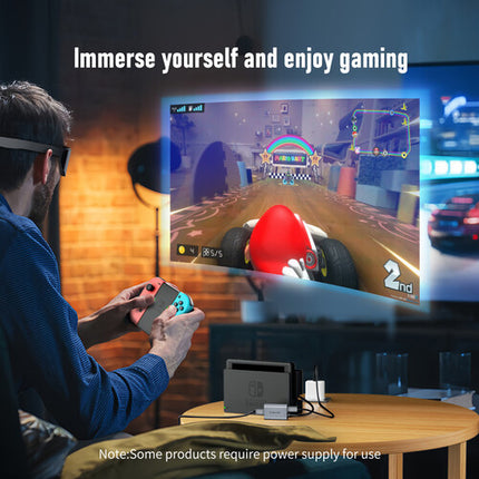 Lemorele LD50 Adaptador HDMI a USB-C para gafas AR 4K UHD 60 Hz