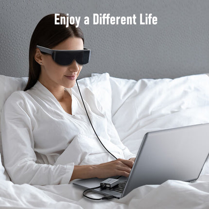 Lemorele LD50 Adaptador HDMI a USB-C para gafas AR 4K UHD 60 Hz