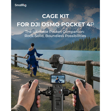 SmallRig Kit de Filtros VND CPL y Difusión para DJI Osmo Pocket 4P 1-5 Stops 1/4 Black Mist