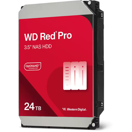WD 24TB Red Pro HDD NAS Interno 3.5" 7200 rpm SATA III 512MB Cache