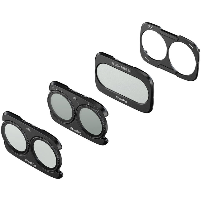 SmallRig Kit de Filtros VND Difusión CPL para DJI Osmo Pocket 4P 1-5 Stops