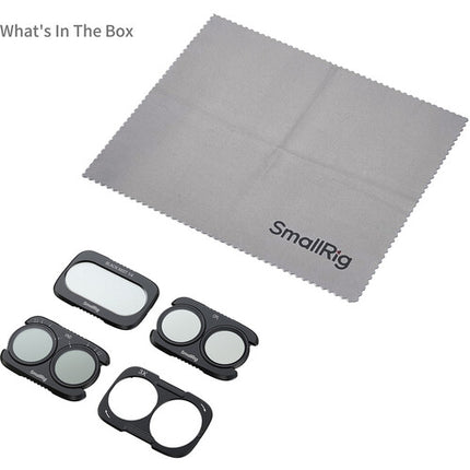 SmallRig Kit de Filtros VND Difusión CPL para DJI Osmo Pocket 4P 1-5 Stops
