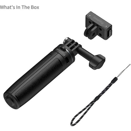 SmallRig Palo Selfie para Insta360 X5 Ace Pro 2 13-30 cm Soporte 3 Puntas Adaptador Rápido