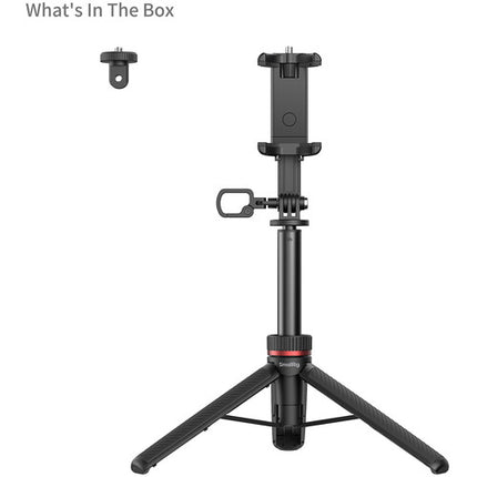 SmallRig VT-17 trípode de viaje multifuncional altura 18 a 70 cm con soporte rotatorio