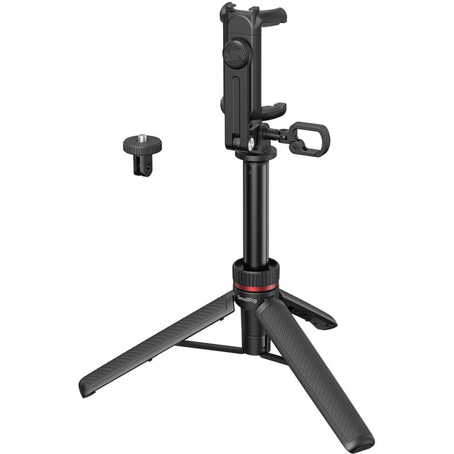SmallRig VT-17 trípode de viaje multifuncional altura 18 a 70 cm con soporte rotatorio