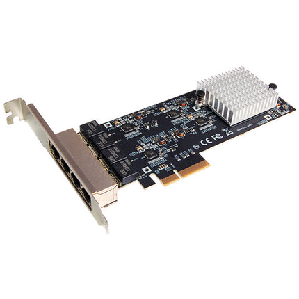 STL N-660 Adaptador de Red PCIe 2.0 4 Puertos Ethernet 2.5G con Brackets