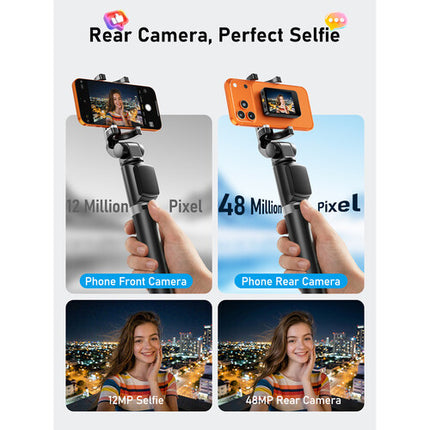Lemorele R600 Mini Pantalla Selfie Magnética 2.4 Pulgadas Compatible iOS Android
