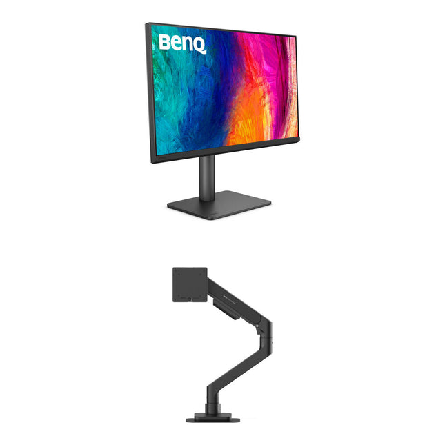 BenQ 27" DesignVue PD2706QN Monitor QHD 1440p 100 Hz con Soporte Ergo
