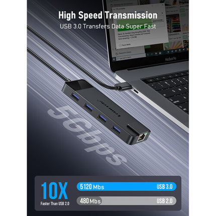 Lemorele TC93 Docking Station USB-C 4K HDMI 100W PD 10 en 1