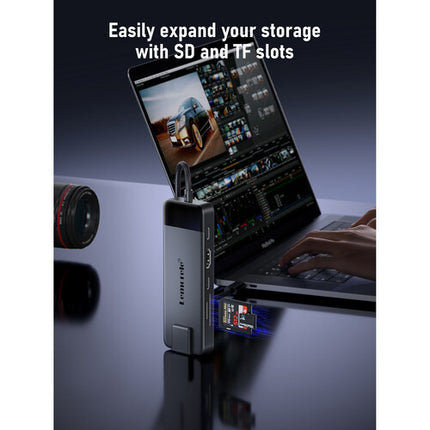 Lemorele TC93 Docking Station USB-C 4K HDMI 100W PD 10 en 1