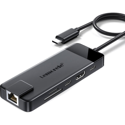 Lemorele TC93 Docking Station USB-C 4K HDMI 100W PD 10 en 1