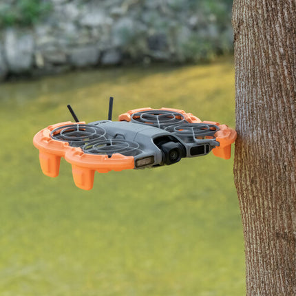 STARTRC Protectores Flotantes para Hélices DJI Neo 2 en Espuma EVA Naranja