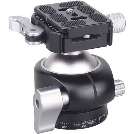 ARTCISE EB50F Cabezal esférico bajo perfil 50mm con palanca de liberación rápida