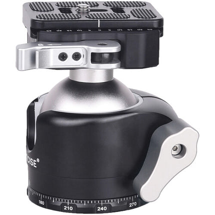ARTCISE EB50F Cabezal esférico bajo perfil 50mm con palanca de liberación rápida