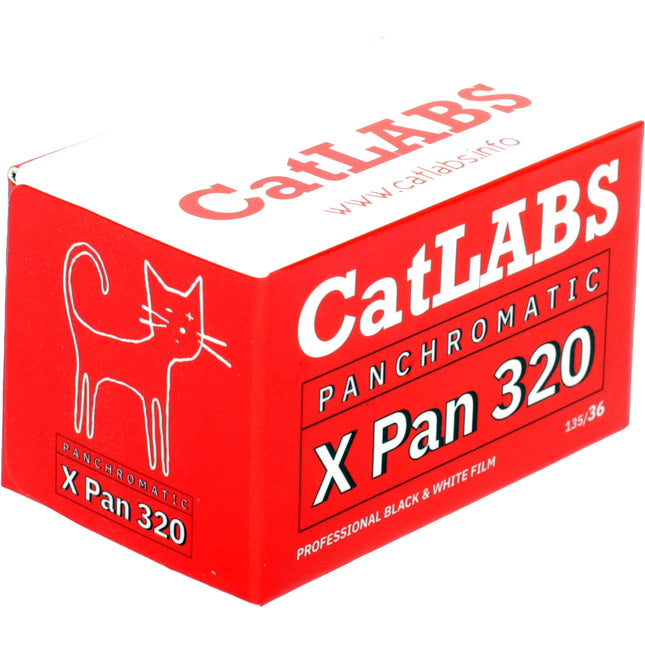 CatLABS X Pan 320 Película Negativa Blanco y Negro 35mm 36 Exposiciones ISO 320
