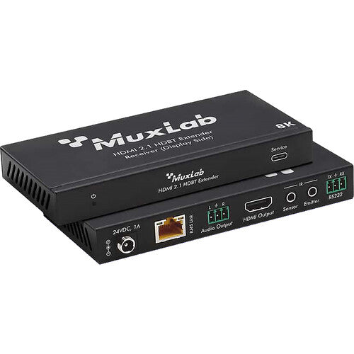 MuxLab HDMI 2.1 Extensor HDBaseT 8K Kit 295' con Transmisor Receptor