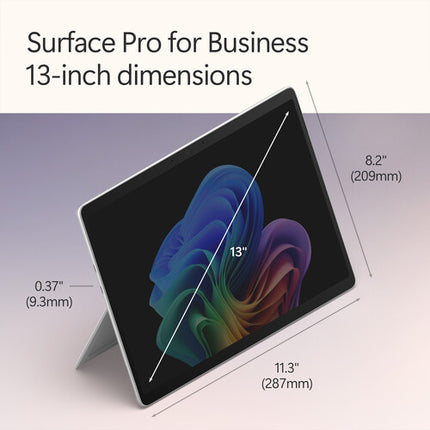 Microsoft 13" Surface Pro para negocios Copilot+ PC 16 núcleos 32GB 1TB SSD OLED