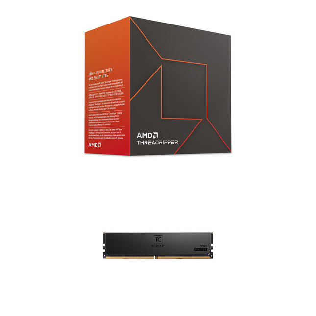 AMD Ryzen Threadripper 7960X 24 núcleos 4.2 GHz y 64GB DDR5 6400 MHz ECC RAM