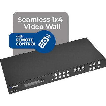 OREI UHD-44MVW Matriz HDMI 4x4 UHD 4K60 18 Gb/s 12 Modos Multiviewer