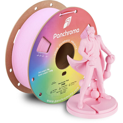 Polymaker Panchroma Basic PLA rosa filamento para impresora 3D 350mm/s