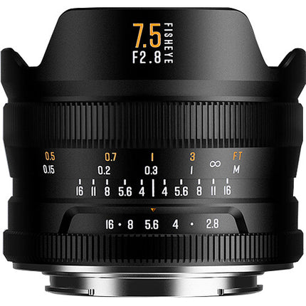 Brightin Star 7.5mm f/2.8 Lente Ojo de Pez Nikon Z APS-C 190° Ángulo