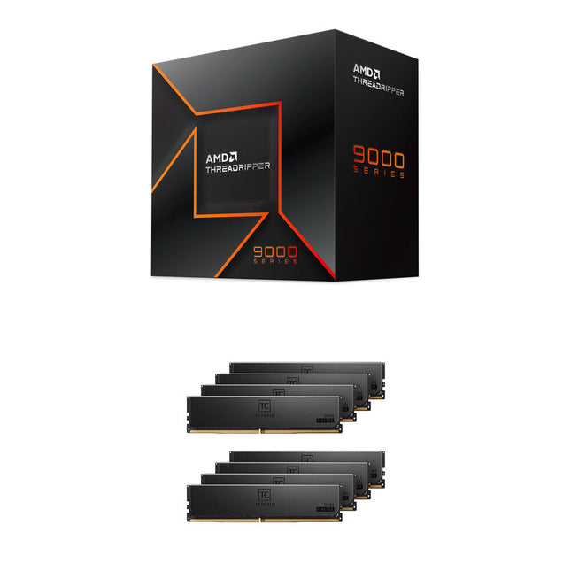 AMD Ryzen Threadripper 9960X Procesador 24 Núcleos 256GB DDR5 6400 MHz ECC RDIMM