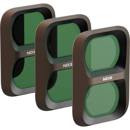 PolarPro Shutter Collection Filtros ND8 ND32 ND128 para DJI Osmo Pocket 4 Pro 3-Pack