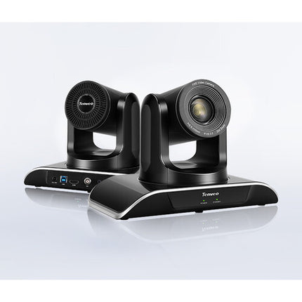 Tenveo All-in-One Kit de 2 Cámaras PTZ 1080p Zoom 20x con Controlador y Switcher Profesional