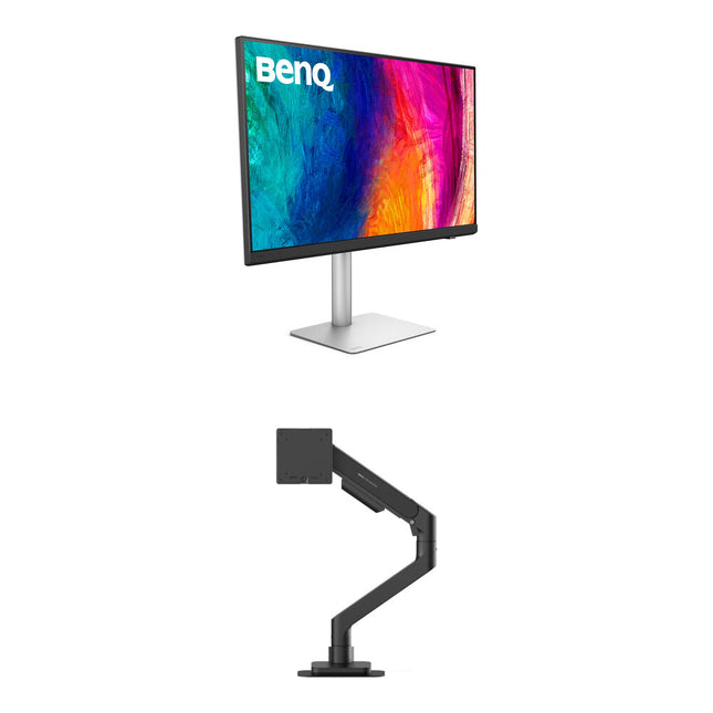 BenQ PD3226G Monitor 31.5" 4K UHD 144 Hz con Brazo Ergo Negro