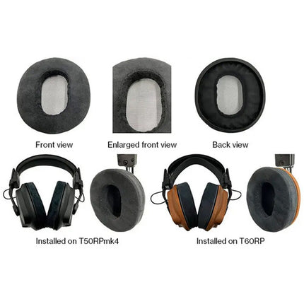 Fostex EX-EP-RP-SUEDE Almohadillas Ultrasuede para Auriculares T50RPmk4 T60RPmk2