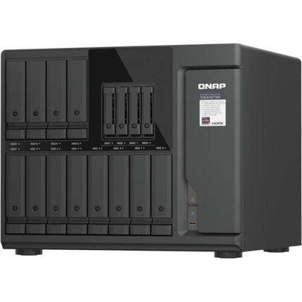 QNAP TS-h1677AX NAS 16 Bahías CPU Ryzen 5 PRO 3.8 GHz 16GB RAM DDR5