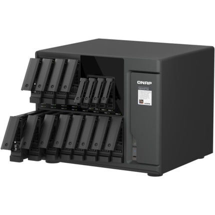 QNAP TS-h1677AX NAS 16 Bahías CPU Ryzen 5 PRO 3.8 GHz 16GB RAM DDR5