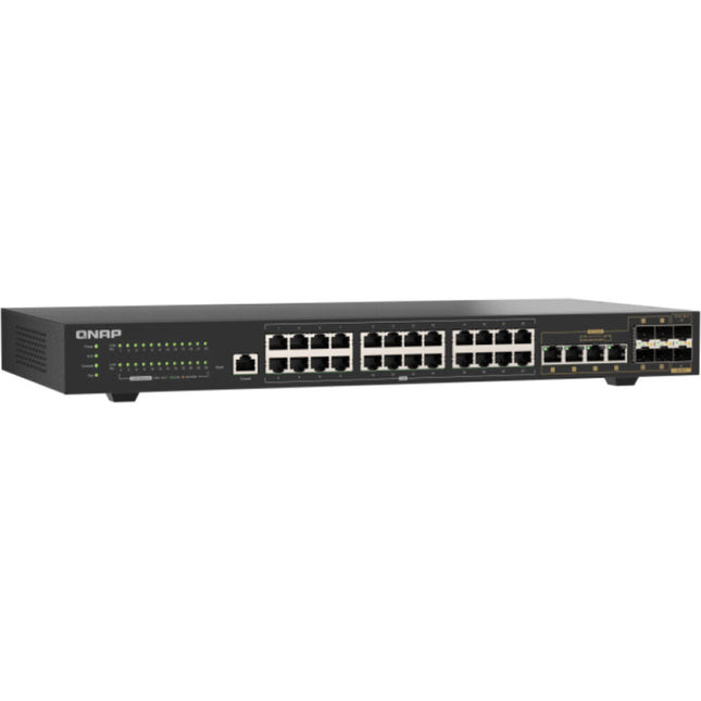 QNAP QSW-M2130-4C2S24T Switch de Red Gestionado 30 Puertos 24x2.5G 4x10G Rack