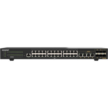 QNAP QSW-M2130-4C2S24T Switch de Red Gestionado 30 Puertos 24x2.5G 4x10G Rack