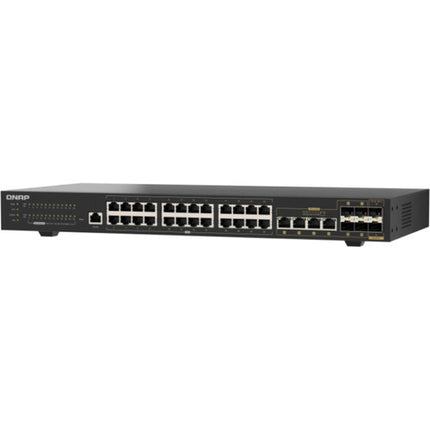 QNAP QSW-M2130-4C2S24T Switch de Red Gestionado 30 Puertos 24x2.5G 4x10G Rack