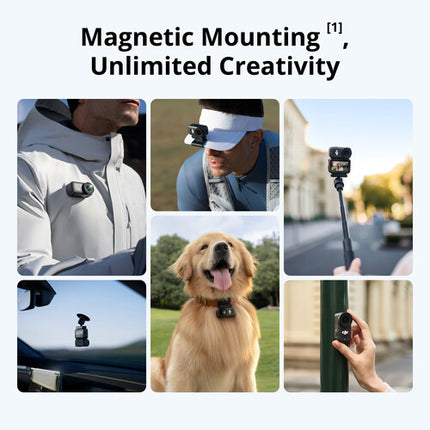 DJI Osmo Nano Combo Cámara Deportiva 4K60 128GB Con Palo Extensor