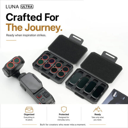 Freewell All Day Kit de 8 Filtros ND y ND/PL para Insta360 Luna Ultra