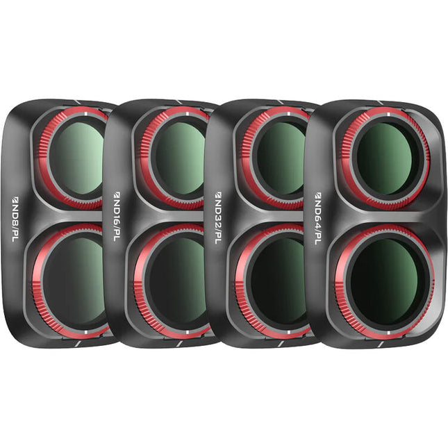 Freewell Bright Day Kit de Filtros ND8-64 PL para DJI Osmo Pocket 4P Set 4 piezas