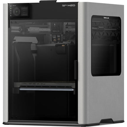 Bambu Lab H2D Impresora 3D con Volumen de 13.8 x 12.8 x 12.6 Pulgadas y Cámara de Monitoreo
