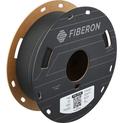 Polymaker Fiberon PA6-CF20 Nylon 6 con Fibra de Carbono 0.5kg Negro