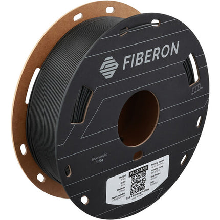 Polymaker Fiberon PA612-ESD Filamento Nylon Reforzado Fibra Carbono 0.5kg Negro