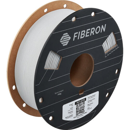 Polymaker Fiberon PET-GF15 Filamento PET reforzado con fibra de vidrio 1kg gris claro resistente al calor