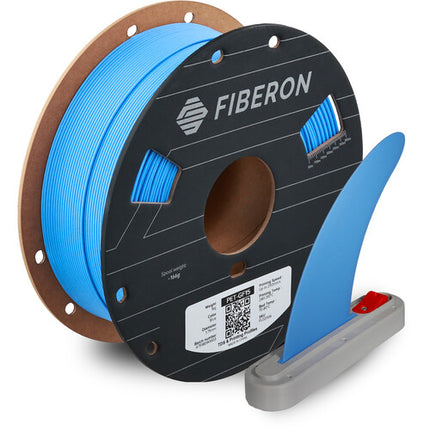 Polymaker Fiberon PET-GF15 Filamento PET reforzado con fibra de vidrio 1kg azul resistente al calor