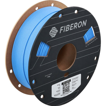 Polymaker Fiberon PET-GF15 Filamento PET reforzado con fibra de vidrio 1kg azul resistente al calor